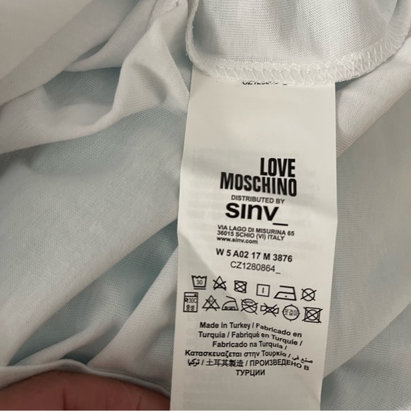 Love Moschino Dress white Available Size 2,4,6 - Picture 5 of 5